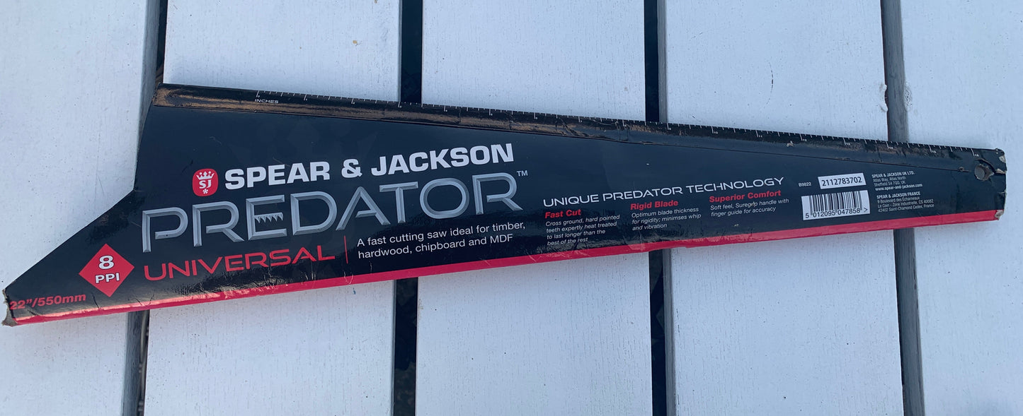 Spear & Jackson Predator saw cover
